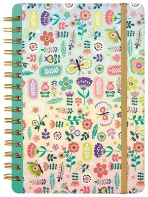 Moses notitieboekje bloemen meisjes 15 x 21 cm papier Moses notitieboekje bloemen meisjes 15 x 21 cm papier