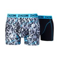 Zaccini 2-pack boxershorts drops blue - thumbnail