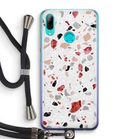 Terrazzo N°12: Huawei P Smart (2019) Transparant Hoesje met koord