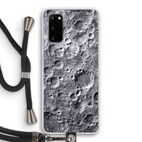 Maanlandschap: Samsung Galaxy S20 Transparant Hoesje met koord