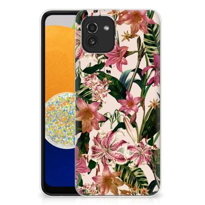 Samsung Galaxy A03 | TPU Case | Flowers