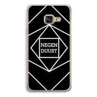 Negenduust geometrisch: Samsung A3 (2017) Transparant Hoesje Negenduust geometrisch: Samsung A3 (2017) Transparant Hoesje