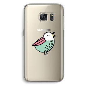 Birdy: Samsung Galaxy S7 Transparant Hoesje