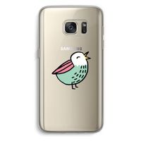 Birdy: Samsung Galaxy S7 Transparant Hoesje