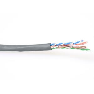U/UTP kabel CAT6 op rol 100 meter grijs soepel