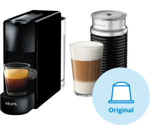 Krups Nespresso Essenza Mini XN1118 Zwart + Melkopschuimer