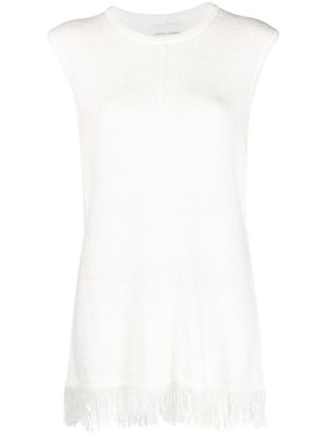 LouLou de Saison cardigan à franges - Tons neutres