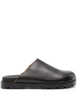 Camper mules Brutus en cuir - Noir - thumbnail