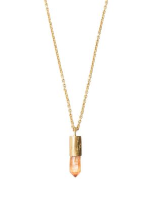 Parts of Four collier Talisman à pendentif en quartz - Or