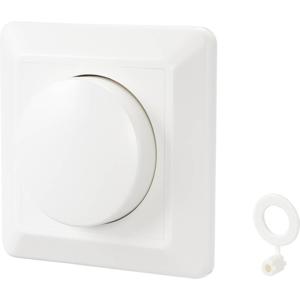 Sygonix SY-4697894 Draaidimmer Geschikt voor lampen: Halogeenlamp, LED-lamp, Gloeilamp