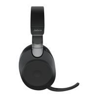 Jabra Evolve2 85 UC Over Ear headset Telefoon Bluetooth, Kabel Stereo Zwart Ruisonderdrukking (microfoon) Volumeregeling, Indicator voor batterijstatus, - thumbnail