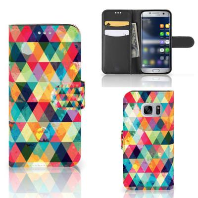 Samsung Galaxy S7 | Telefoon Hoesje | Geruit
