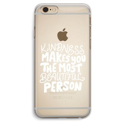 The prettiest: iPhone 6 Plus / 6S Plus Transparant Hoesje