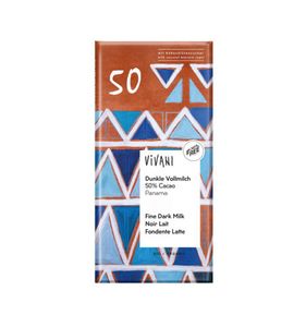 Chocolade melk donker 50% Panama bio