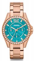 Horlogeband Fossil ES3385 Staal Rosé 18mm