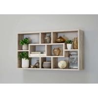 Leen Bakker - Wandrek Lasse - Zandkleur - 47,5x85x16 Cm - Spaanplaat - Beige