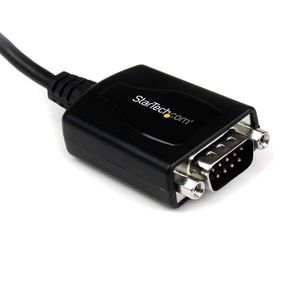 StarTech.com Professionele USB naar 1 Seriële Poort Adapterkabel met COM-behoud