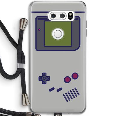 Game On: LG V30 Transparant Hoesje met koord