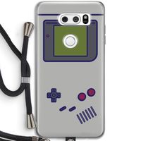 Game On: LG V30 Transparant Hoesje met koord