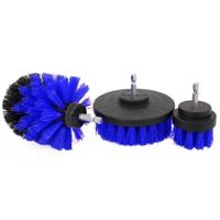 3 STKS badkamer keuken schoonmaken borstels Kit voor elektrische boor (blauw)