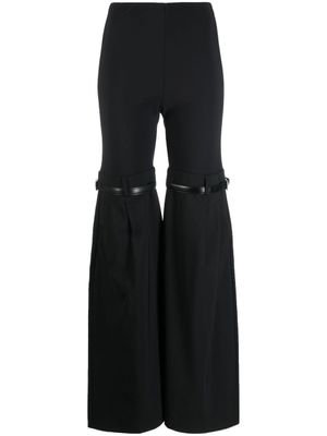 Coperni pantalon à coupe évasée - Noir