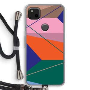 Gestalte 1: Pixel 4a Transparant Hoesje met koord