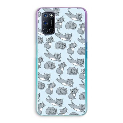 Poezen: Oppo A72 Transparant Hoesje