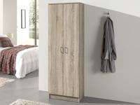 Kast RAYMOON 2 deuren 60 cm (linnenkast) sonoma