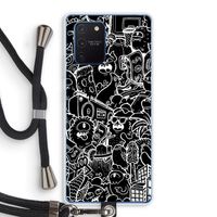 Vexx Black City : Samsung Galaxy Note 10 Lite Transparant Hoesje met koord