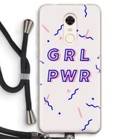 GRL PWR: Xiaomi Redmi 5 Transparant Hoesje met koord