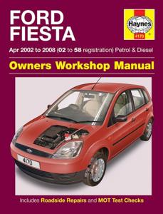 Haynes Werkplaatshandboek Ford Fiesta benzine & diesel (Apr 2002 - 2008) 4170