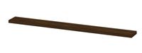 INK wandplank in houtdecor 3,5cm dik vaste maat voor vrije ophanging inclusief blinde bevestiging 120x20x3,5cm, koper eiken
