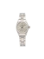 Rolex montre Oyster Perpetual 24 mm pre-owned - Argent