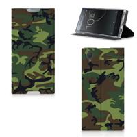 Sony Xperia L1 | Hoesje met Magneet | Army Dark