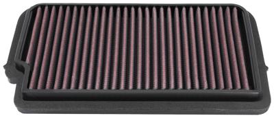 DNA vervangings-luchtfilter replac. air filter black