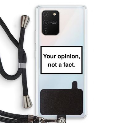 Your opinion: Samsung Galaxy S10 Lite Transparant Hoesje met koord