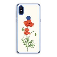 Red poppy: Xiaomi Mi Mix 3 Transparant Hoesje