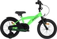 AMIGO Explorer 18 Inch Jongens Terugtraprem Groen/Zwart AMIGO Explorer 18 Inch Jongens Terugtraprem Groen/Zwart