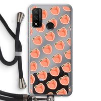 Just peachy: Huawei P Smart (2020) Transparant Hoesje met koord