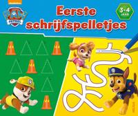 Paw Patrol eerste schrijfspelletjes (Paperback)