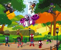 Komar Into Wonderland Fotobehang Marvel Spidey Scavenger Hunt - IADX6-113
