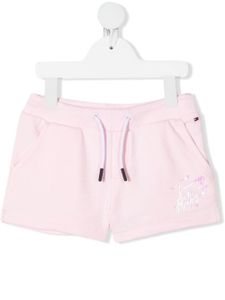 Tommy Hilfiger Junior short de sport à logo - Rose