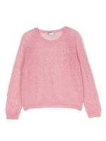 Il Gufo pull ajouré en laine - Rose