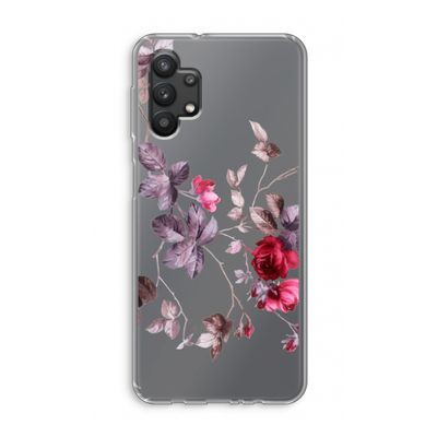 Mooie bloemen: Samsung Galaxy A32 5G Transparant Hoesje