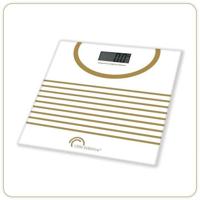 Elektronische personenweegschaal LITTLE BALANCE Mariniere Gold - elektronische weegschaal - 180 kg/100 g - Design Mariniere Gold