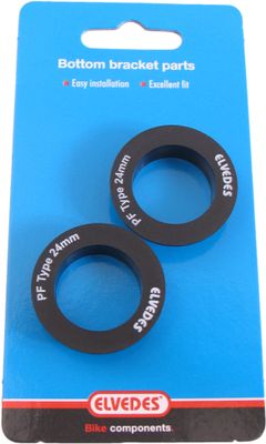 Elvedes Trapas lagerkapjes voor shimano 24mm press-fit (2 stuks)