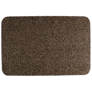 Deurmat/droogloopmat - antislip - taupe - 40 x 60 cm