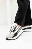 Dsquared2 80197 01 Sneakers Dames Wit/Zwart - Maat 39 - Kleur: WitZwartGrijs | Soccerfanshop
