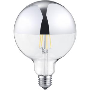 LED Lamp - Filament - Trion Limpo XL - E27 Fitting - 7W - Warm Wit 2700K - Dimbaar - Glans Chroom - Glas