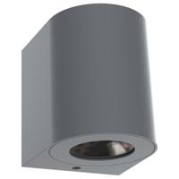 Buitenlamp met ingebouwde LED Nordlux &apos;Canto 2&apos; 2x6W warm wit grijs buitenverlichting